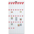 Modular Calendar Board Kit (46"x18")
